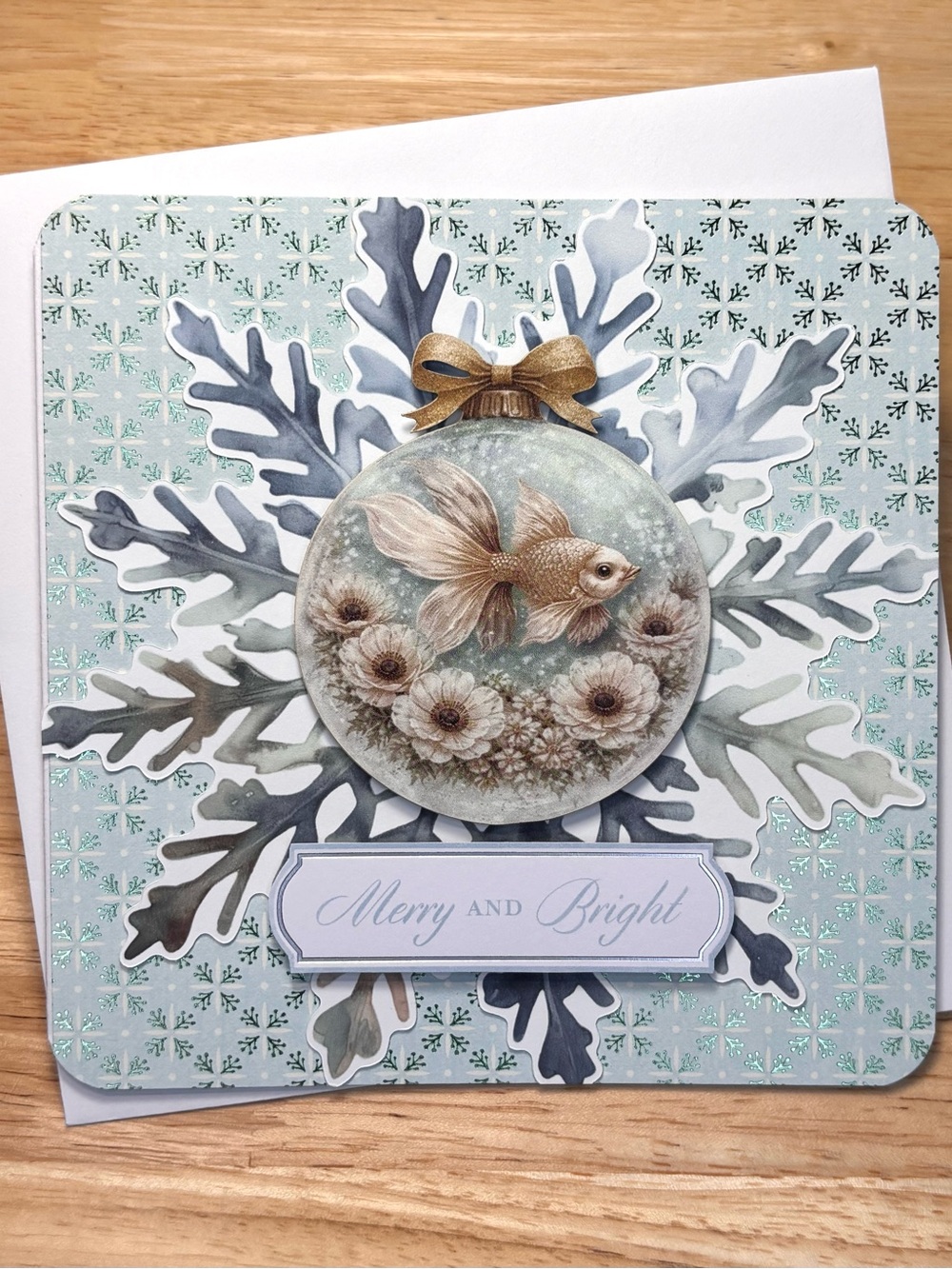 Handmade Christmas Greeting Card